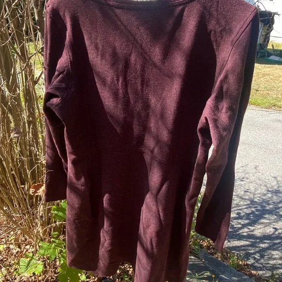 Duluth Wearwithall Ponte Dress L - Picture 5 of 6